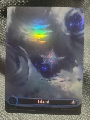 Island (0263) (Borderless) Edge of Eternities Foil