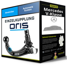 Abnehmbare Anhängerkupplung für MERCEDES V-Klasse 03.2014-02.2024 Typ W447 Oris
