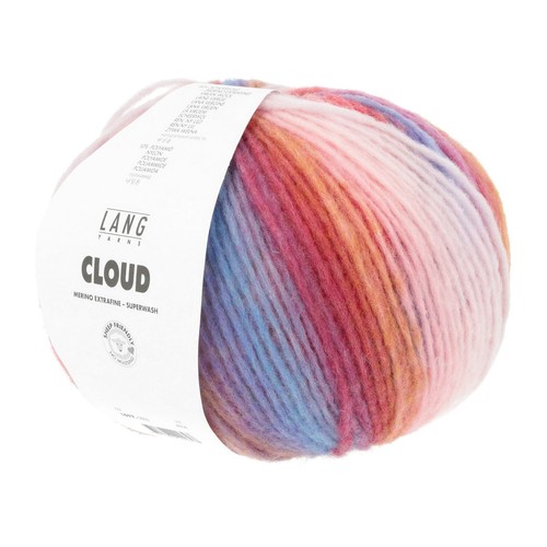 LANG YARNS CLOUD Strickgarn Wolle (0002 - blau) - Bild 2 von 4