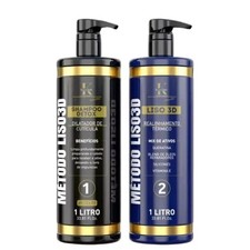 KERASTINNI M TODO LISO 3D PROFESSIONAL HAIR TREATMENT KIT 2 x 1L
