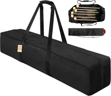 Croquet Set Carry Bag,[40" 840D Oxford/Equipped with Ball Storage Bag] for Holdi