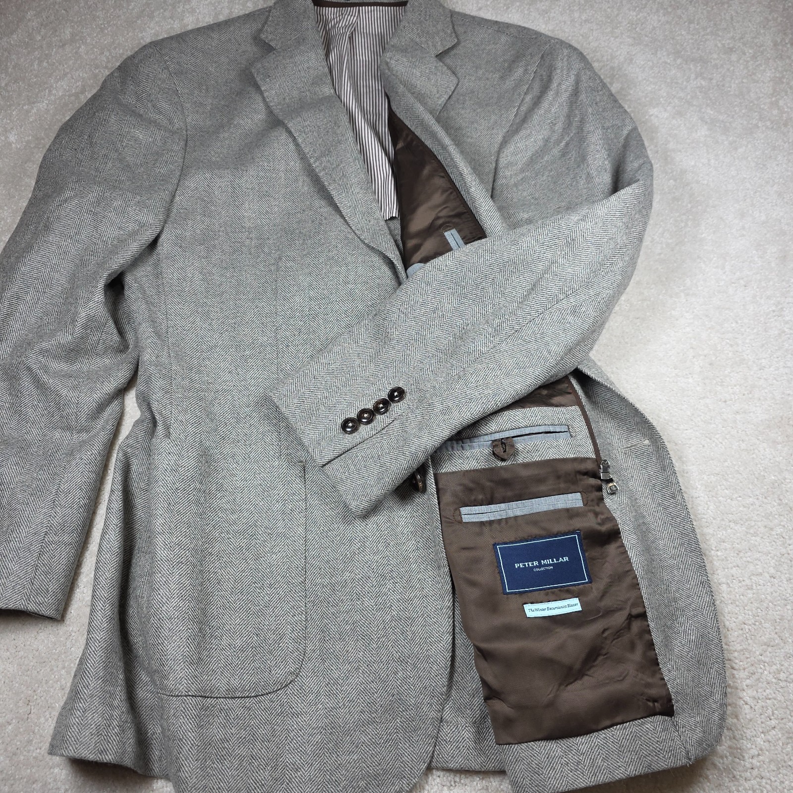 Peter Millar Winter Excursionist Blazer Mens 44R … - image 1