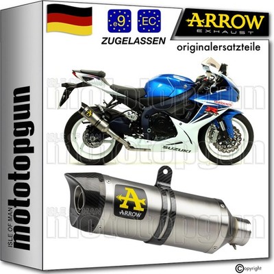 ARROW AUSPUFF ZUGELASSEN THUNDER TITAN C SUZUKI GSX-R 750 IE 2013 13 2014 14