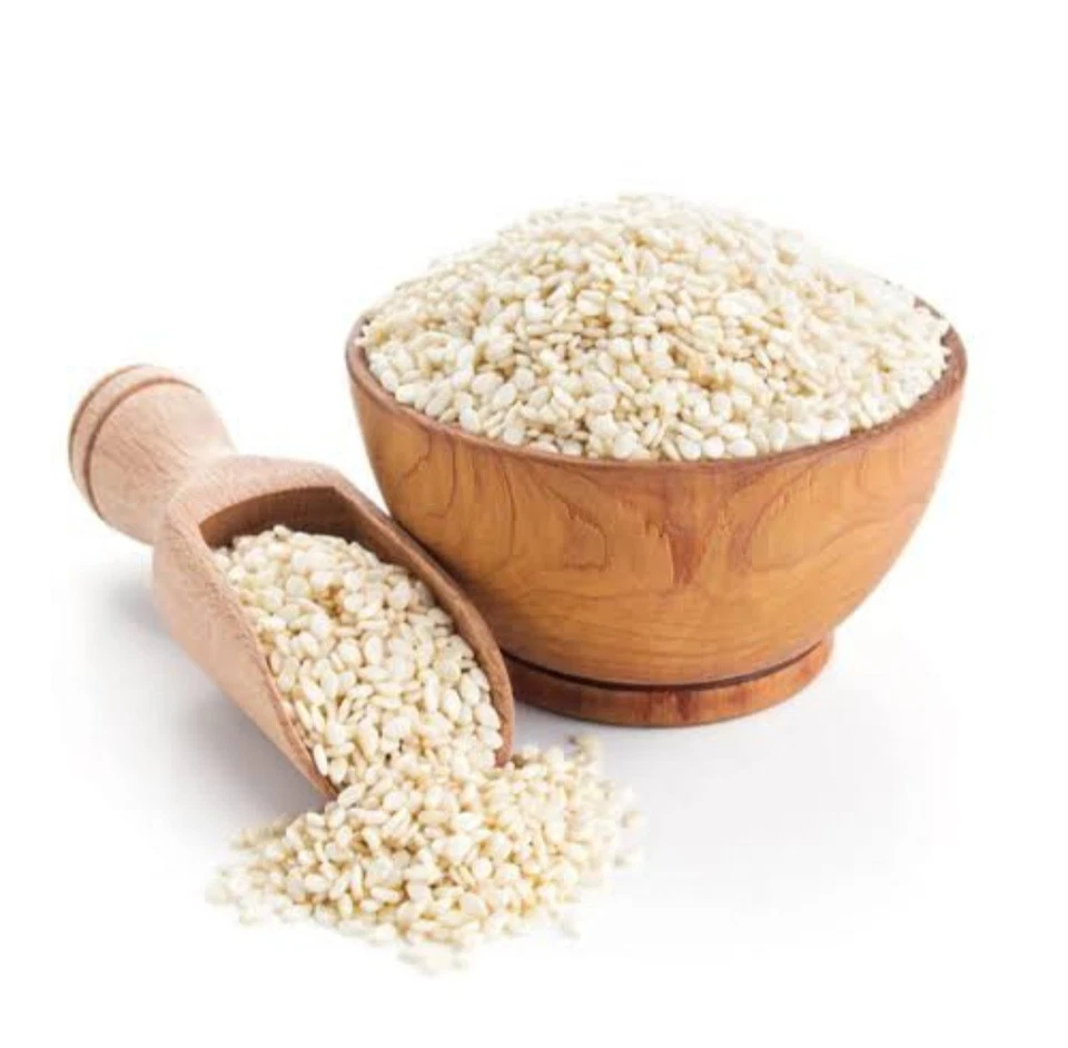 Organic White Sesame Seeds, Raw Unhulled, raw, vegan,Kosher,Natural - Image 2 of 4