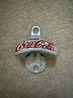 VINTAGE ANTIQUE COCA COLA WALL MOUNT BOTTLE OPENER STARR X & BROWN CO 29