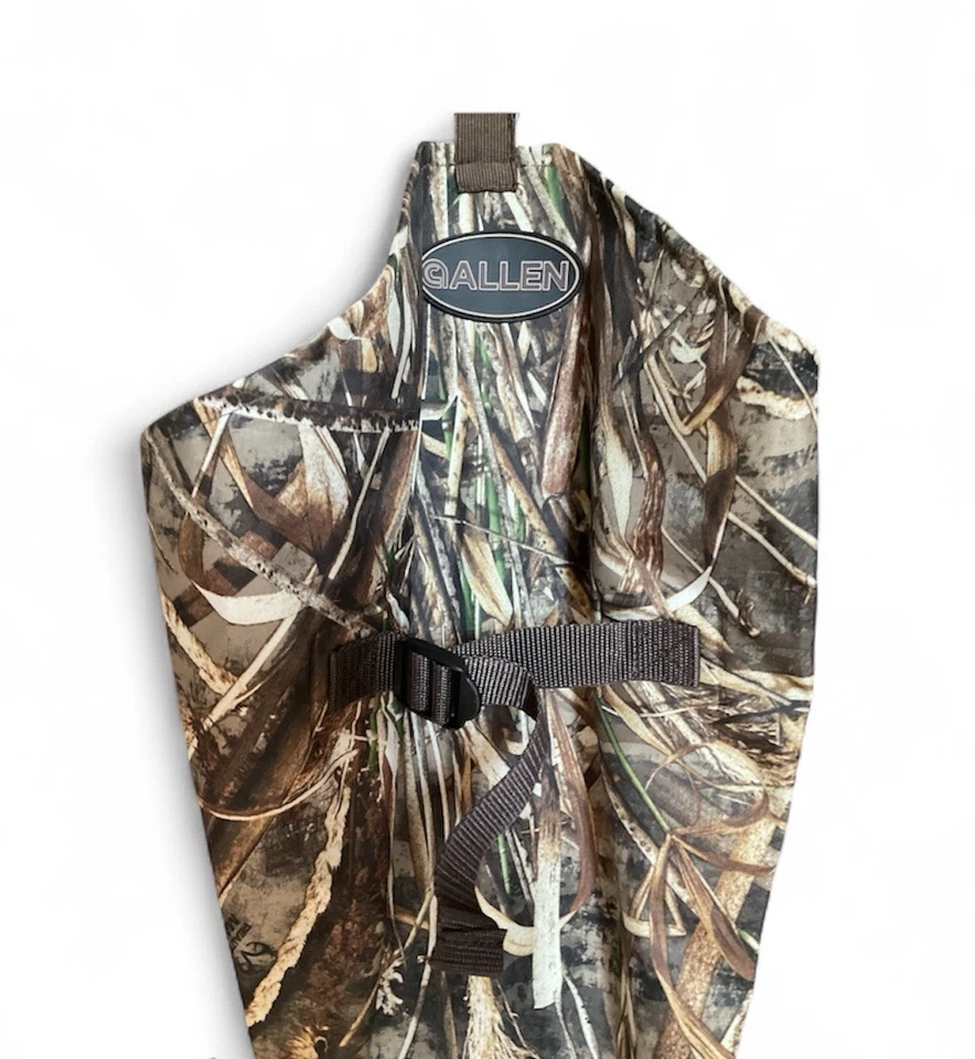 Allen Hip Boots Waders Sz 10 Mens Fishing Outdoor Camo Pattern Realtree Max 5 - Image 4 of 4