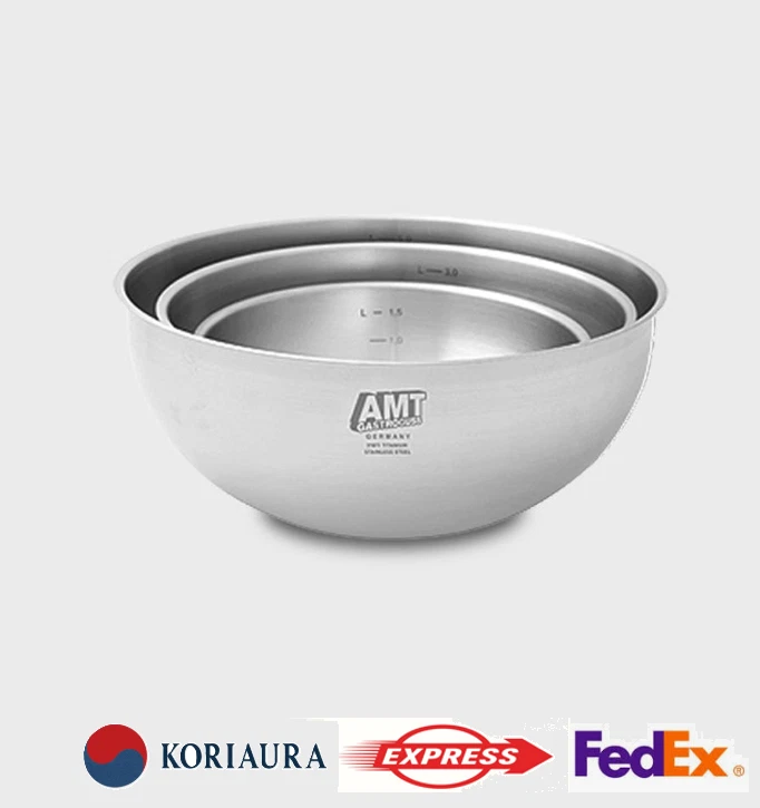 AMT 316Ti Mixing Bowl Set (3-Piece)