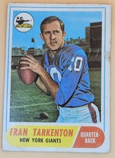 Fran Tarkenton Cards, Rookie Card and Autographed Memorabilia Guide 3