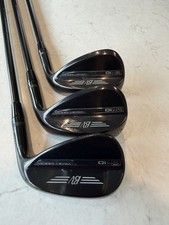 Titleist SM10 Black Vapor Wedge Set 50/54/60 Wedge Flex Vokey Shaft