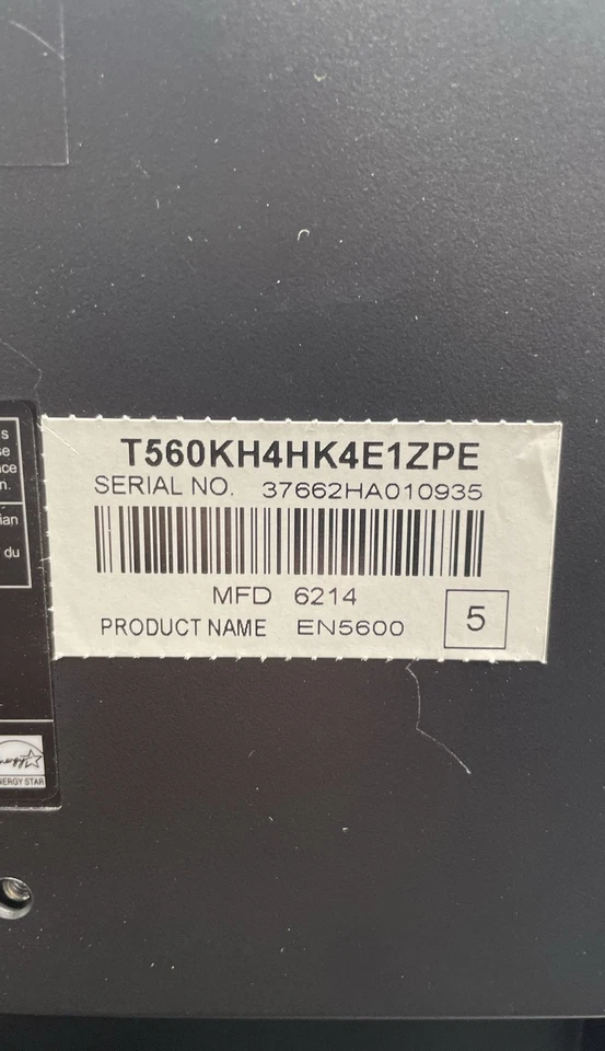 Envision EN5600 TFT1560PS 15" LCD Monitor Flat Panel Display Screen - Image 4 of 4