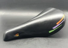 CINELLI 8001 MTB BLACK LEATHER SADDLE SADDLE NOS SLX FLY CLIMBING CMT