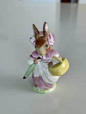 Beswick Beatrix Potter Figurine - MRS RABBIT - BP2a Gold Oval backstamp