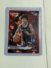 2024-25 Panini Prizm - Jaylen Wells #239 Red Ice Prizm (RC)