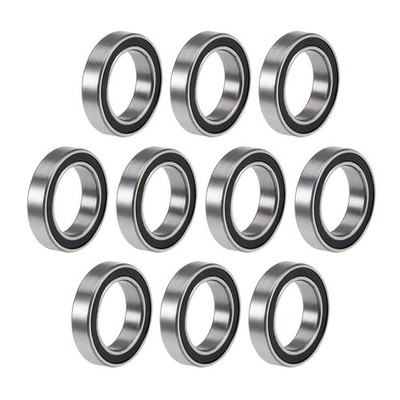 uxcell 6701-2RS Deep Groove Ball Bearings Z2 12mm x 18mm x 4mm 12x18x4mm