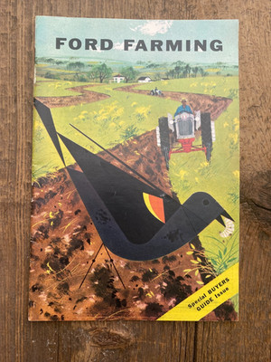Vintage 1957 Ford Farming Magazine SPECIAL BUYERS GUIDE ISSUE West Union, Iowa