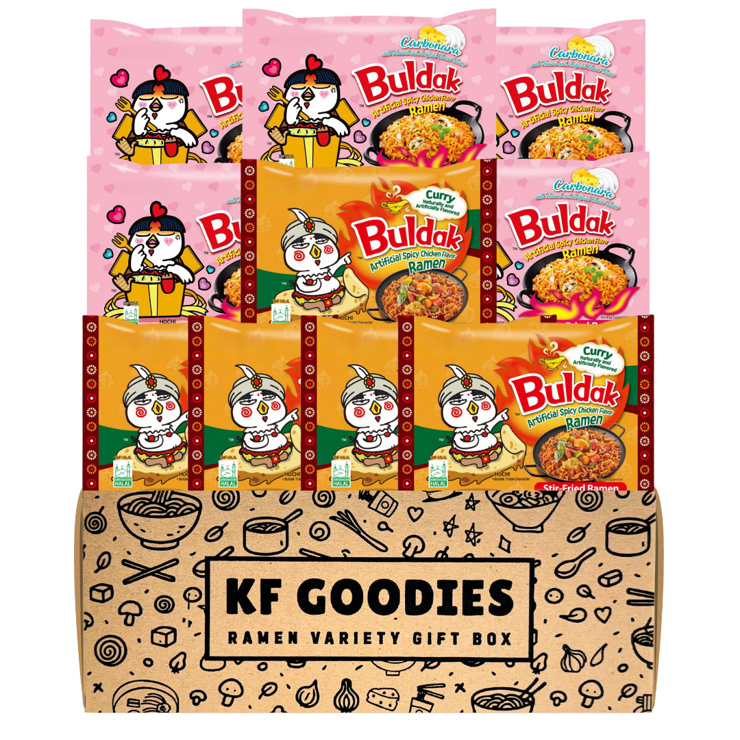 Paquete Variedad Samyang Buldak Sabor Pollo Picante Ramen ENVÍO RÁPIDO
