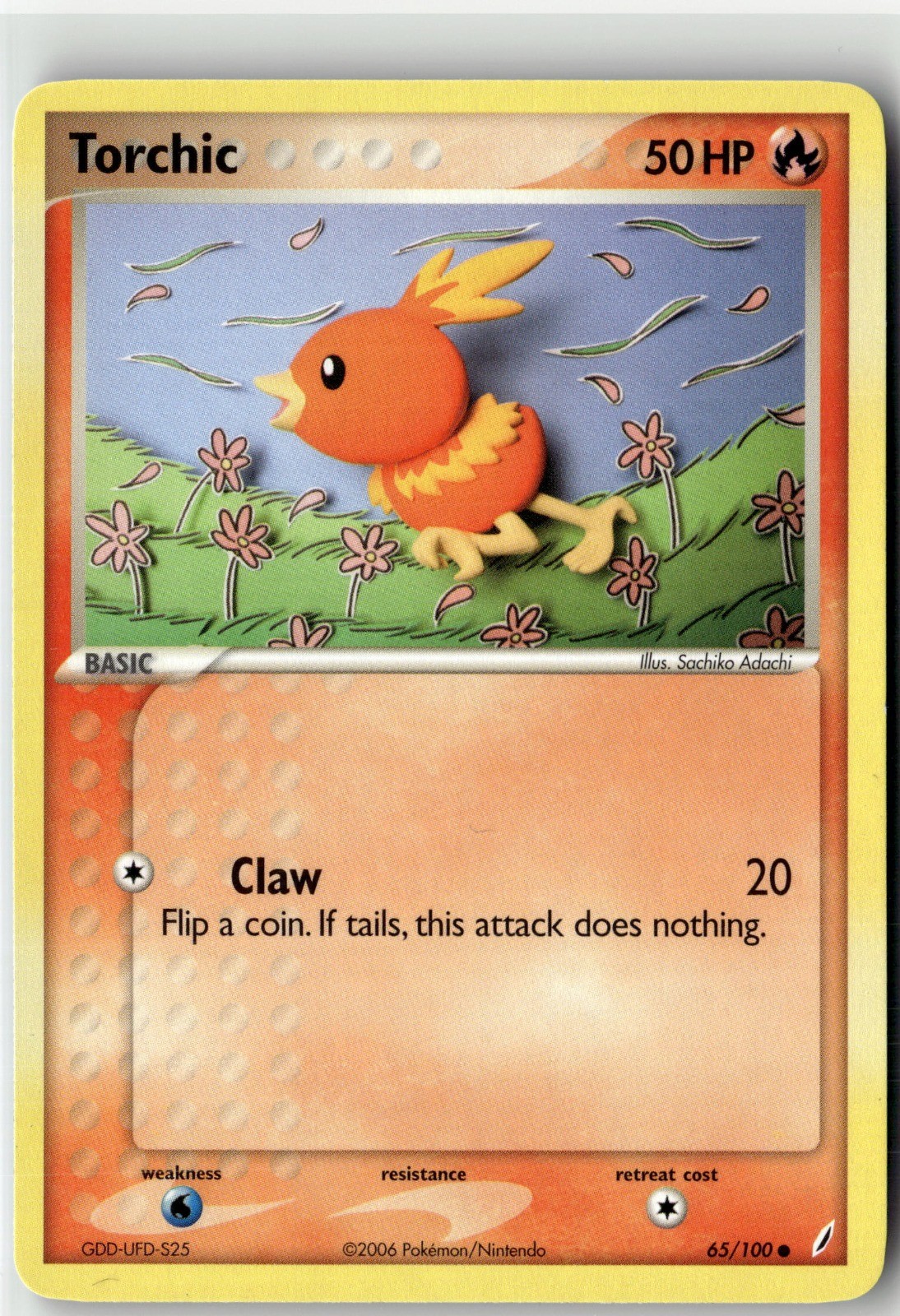 Torchic Common Crystal Guardians 65/100 NM