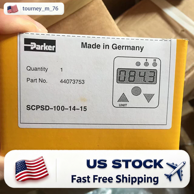 #ad 1PCS New Parker SCPSD 100 14 15 Pressure Sensor US Stock Fast Shipping $483.88