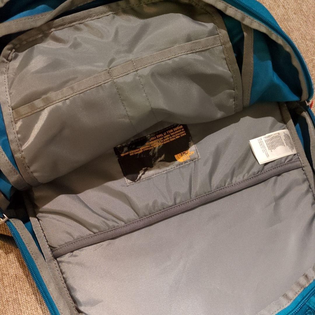 The North Face HAYSTACK Backpack Turquoise Mesh S… - image 5