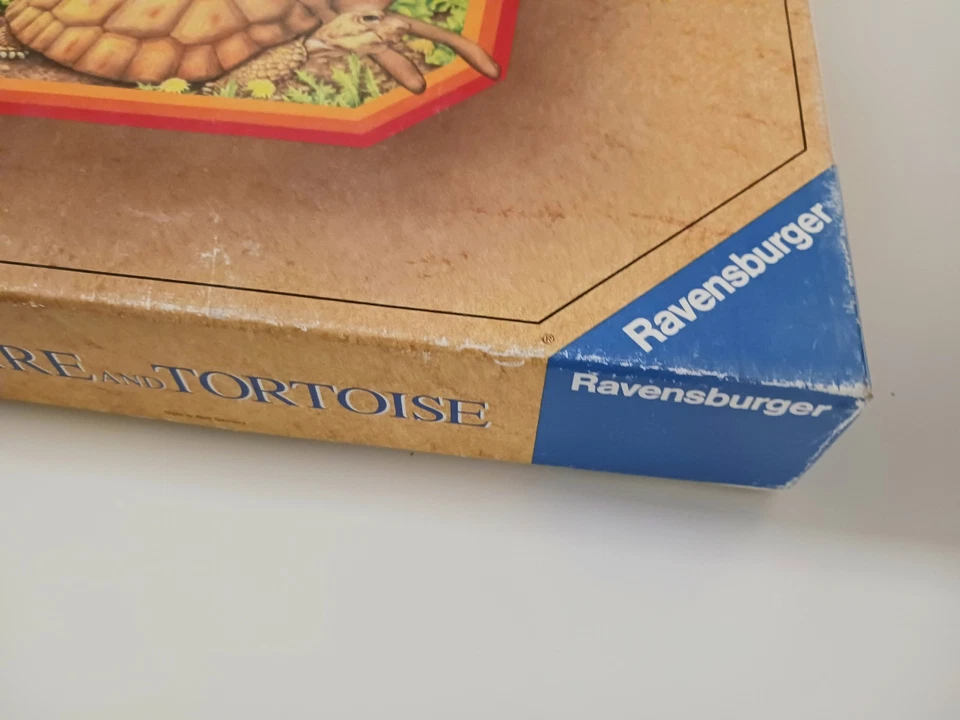 Ravensburger 野兔和龟棋盘游戏 - 完整复古 1985 — 第 4/4 张图片