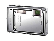 Olympus 1030SW Waterproof Digital Camera Metal Silver From Japan