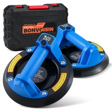 Bonvoisin Electric Vacuum Suction Cup Lifter with 507 lb Maximum Load...