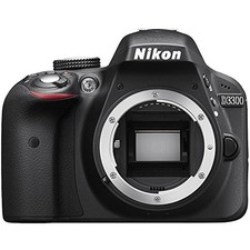 Nikon D3300 Digital SLR Camera Body Black 