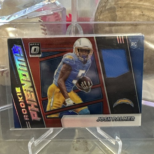 21’ Josh Palmer Rookie Phenoms Game Used Jersey Rookie Card