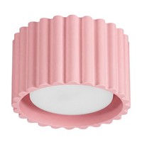 Deckenleuchte Aluminium Rosa GX53 Rund Esszimmer Flur Ø 10 Cm Deckenlampe BüRo