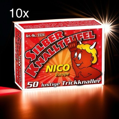 10x Knallerbsen 50er Schtl. Knallerbsen Party Deko Geburtstag Feier Kinder