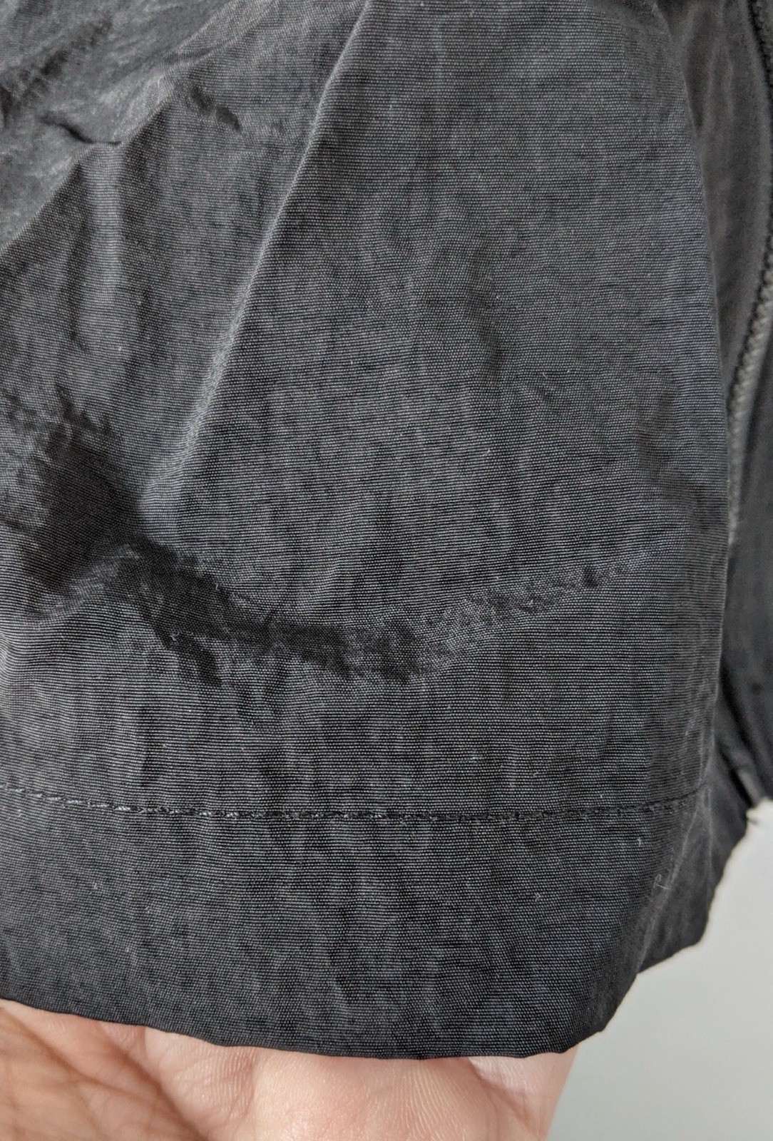 Closure London Crinkle Black Tech Overshirt - Size M, image 6