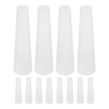 12 Pcs Bobbins for Sewing Machine Spool Knitter Wool Winding Tube