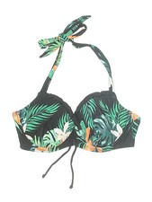 Pour Moi Women Green Swimsuit Top M