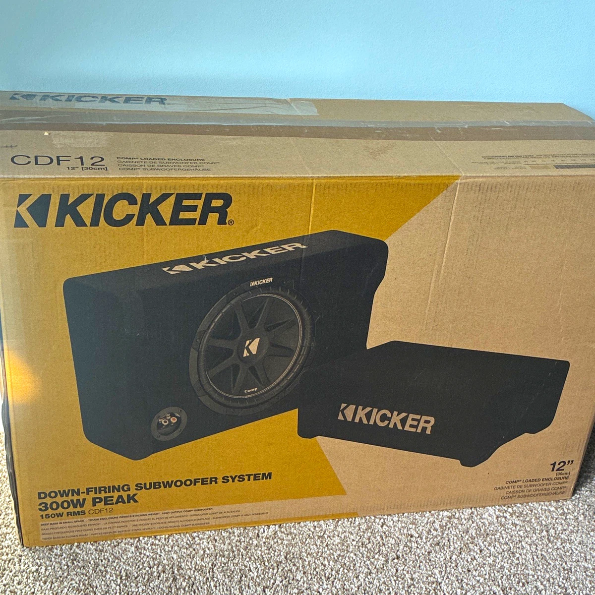 KICKER Single 12in. Speaker Car Subwoofers for sale - eBay