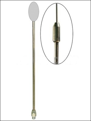 1/4 Wave9 Fuß Edelstahl 2 Teil CB Tank Peitsche Antenne Omni Direktionale