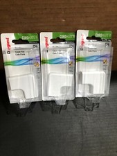  3 PK LEGRAND WIREMOLD FLAT ELBOW CORDMATE II - C56 NEW FREE SHIPPING