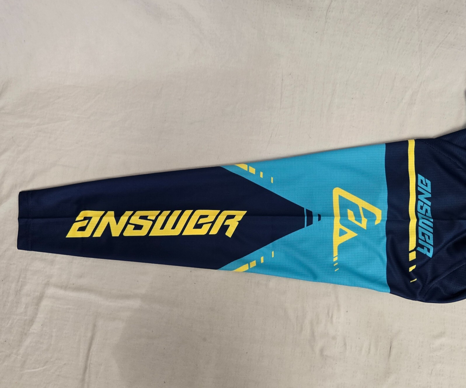 Answer Racing ANSR Elite Motocross Gear Set Navy/Yellow Mens 34/Large SAMPLE