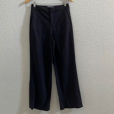 Everlane Cropped Wide Regular Black Pants