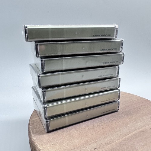 Memorex DBS Normal Bias 60 Minutes Sealed Cassette Tapes Lot of 7 Sealed NEW - Picture 5 of 5
