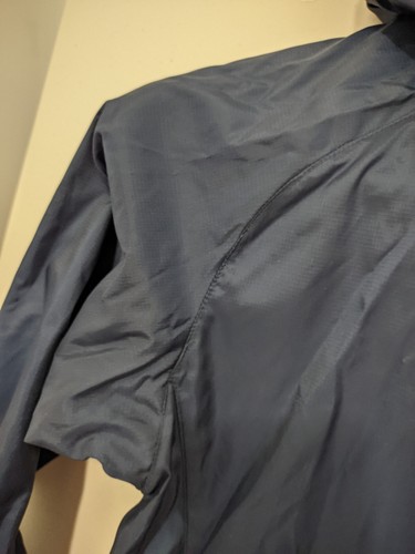 North Face Jacket Boys M Blue Hydrenalite Shell Zip Hoodie Ripstop Contrast Pkts - Picture 5 of 16