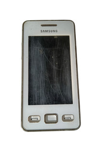 Samsung GT-S5260 Vintage Handy Smartphone mit Touchscreen Weiß