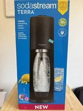 SodaStream Terra Black Soda Sparkling Water Maker