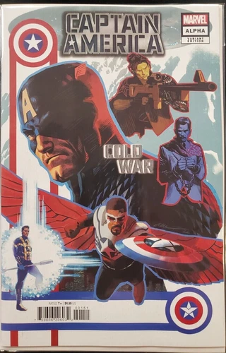 Captain America Cold War Alpha #1 2023 Acuna Cover E Marvel Comics EB252