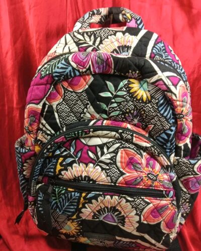 *Vera Bradley* Essential Large Backpack  KAUAI FLORAL  - Picture 1 of 17