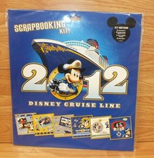 Genuine Disney 2012 Cruise Line Scrapbooking Kit - SEALED
