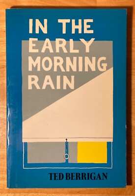 1970 1st Edition - In The Early Morning Rain - Ted Berrigan Cape Goliard Poetry