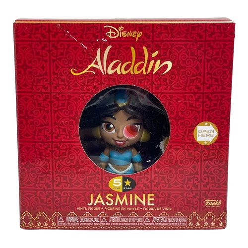 Funko Disney's Aladdin Jasmine & Rajah 5-Star Vinyl Pop Toy Figurine