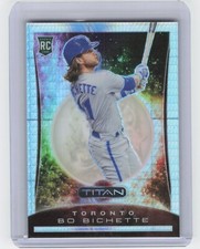 2020 Panini Chronicles Bo Bichette #1 Titan Rookie Hyper Prizm /299 Blue Jays 