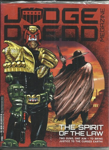 JUDGE DREDD MEGAZINE ISSUE 364 (REBELLION, 2015) VFN/NM WITH 'FREAKS' SUPPLEMENT