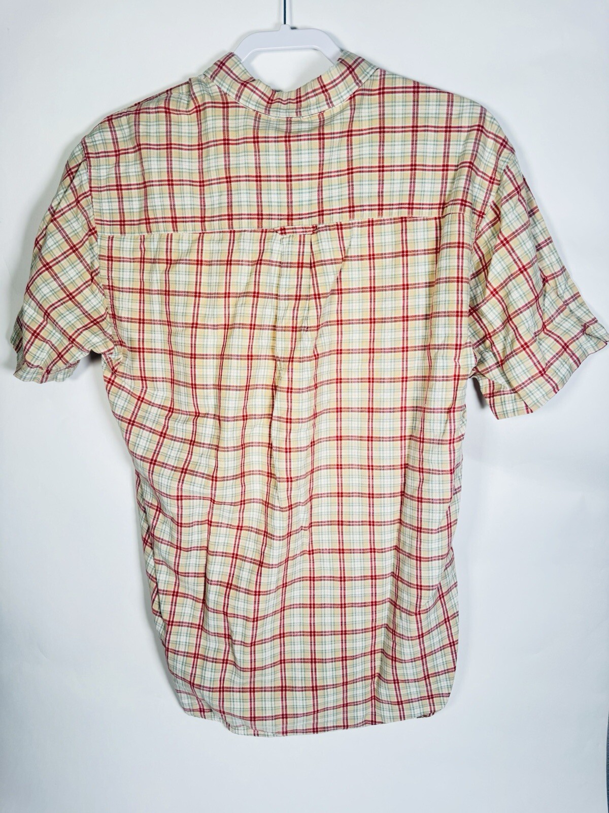 Pendleton Button Down Shirt Mens Medium Tan & Red… - image 6